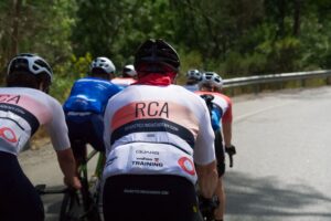 Road cycling academy endurance training ride